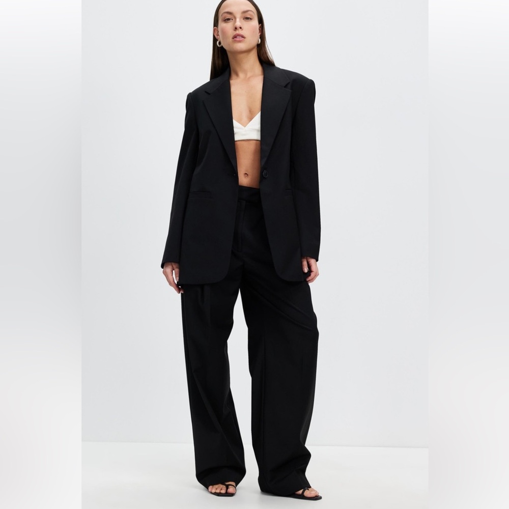 Sass and Bide Say My Name Oversized Blazer Suit Jacket Boyfriend Jacket